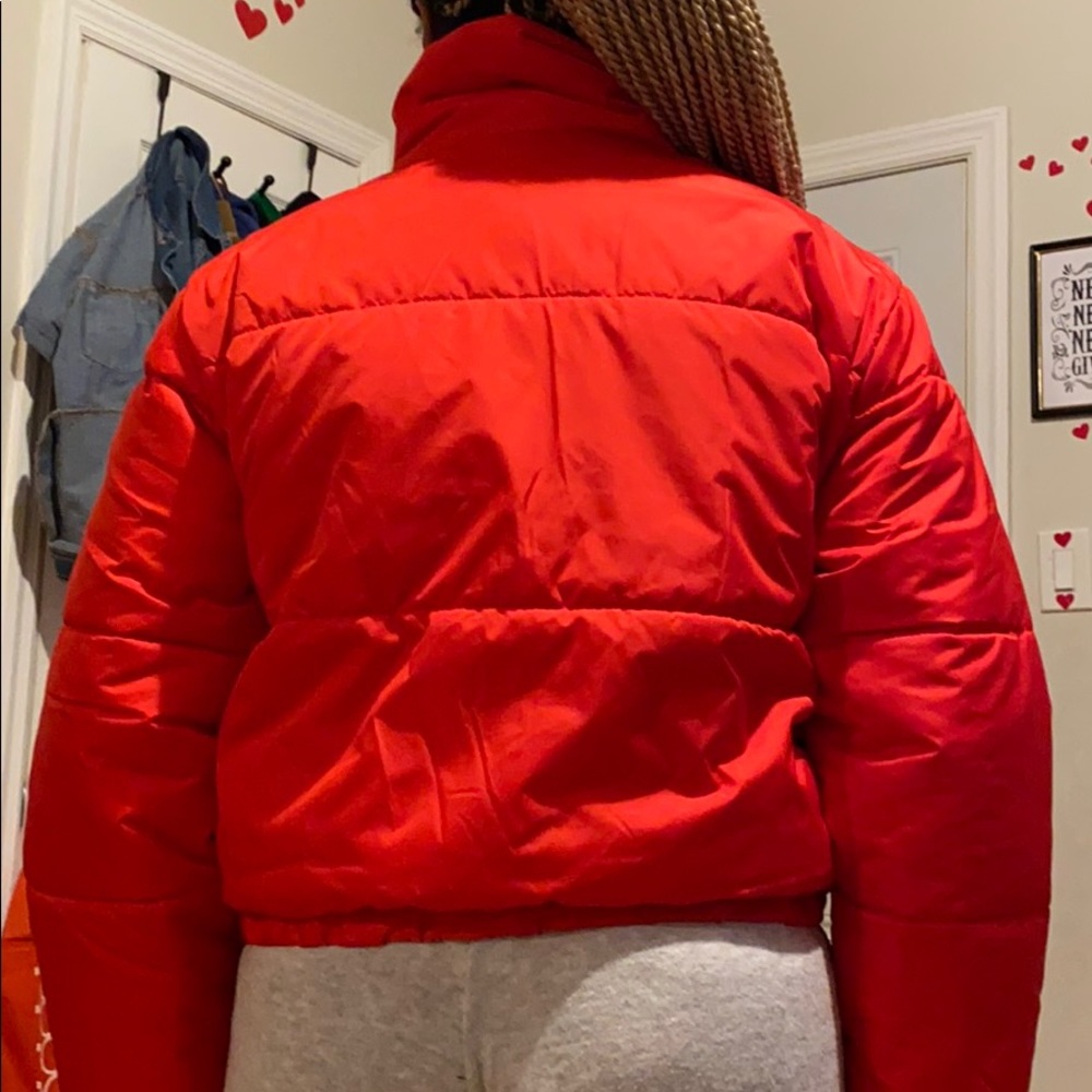 Red Bubble Jacket - Picture 3 of 4